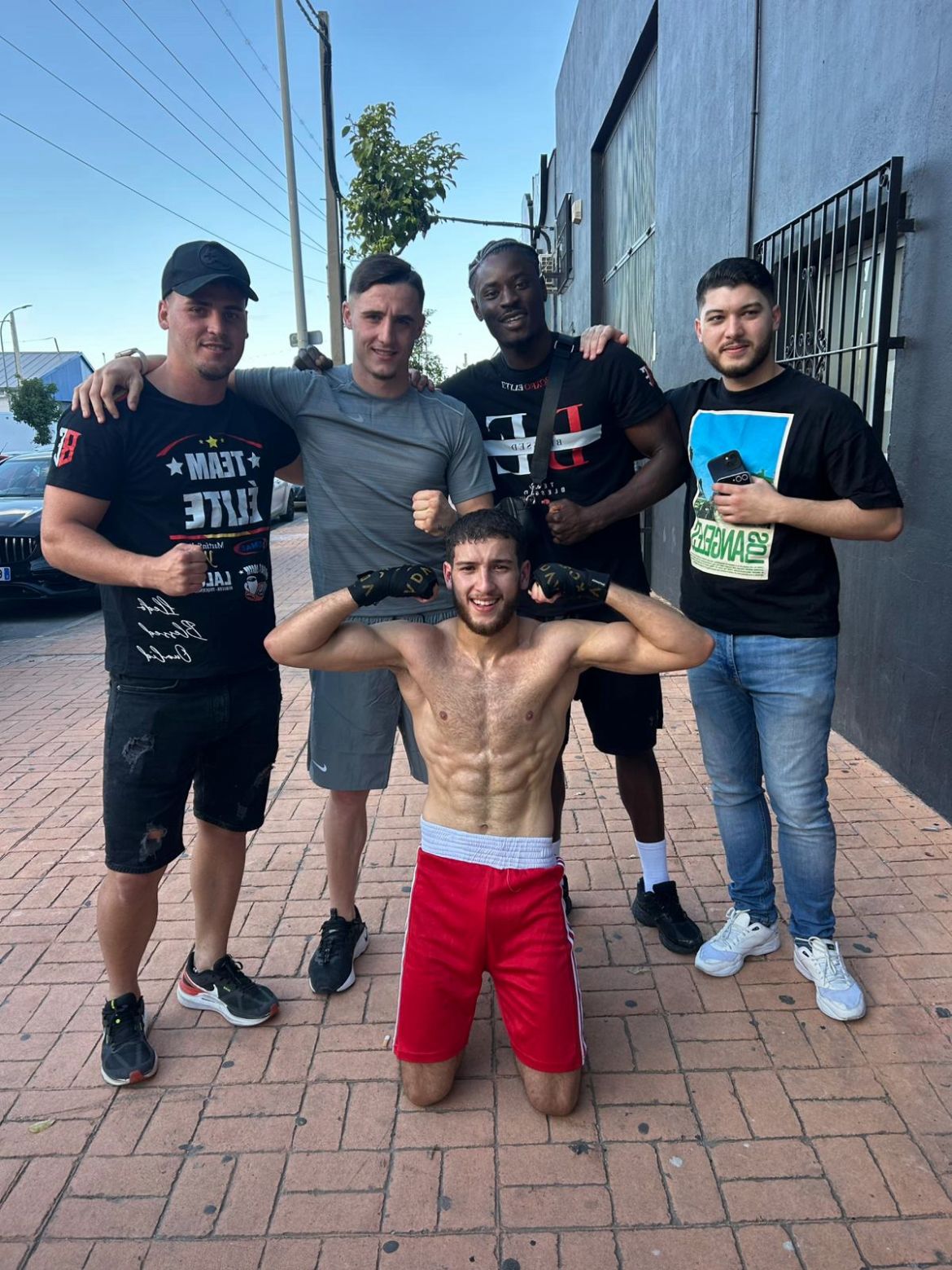 Walli en el ring - Boxeo Elite Málaga